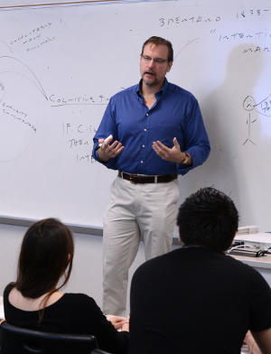 A picture of me in Minds and Machines courtesy Jeff Janko